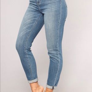 Always In Style High Rise Boyfriend Jeans